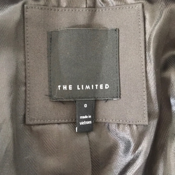 THE LIMITED | CHARCOAL GREY JACKET - Picture 8 of 9
